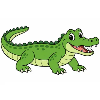 Picture of an alligator
